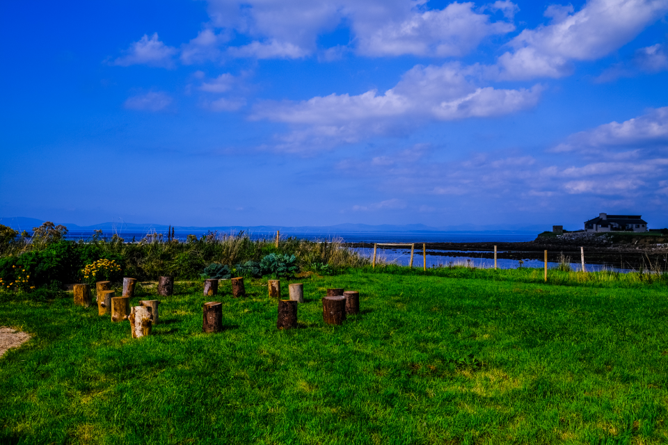 Tullaghan, County Leitrim. At this location, the ISAI is hosting an environmental class and a tree-planting program for each new group of students to help offset the carbon footprint of air travel to Ireland. Velvia VIVID film simulation.