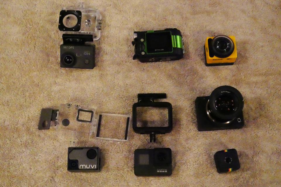 All lined up and ready to go