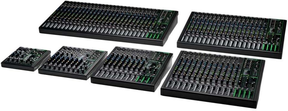 Mackie ProFXv3 Series mixers