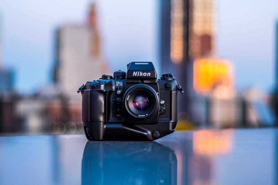 This Nikon F4 was found online for a fraction of its cost when new.