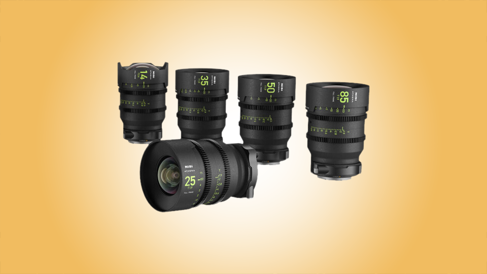 NiSi ATHENA Prime T2.4/1.9 Full-Frame 5-Lens Kit NiSi ATHENA Prime T2.4/1.9 Full-Frame 5-Lens Kit