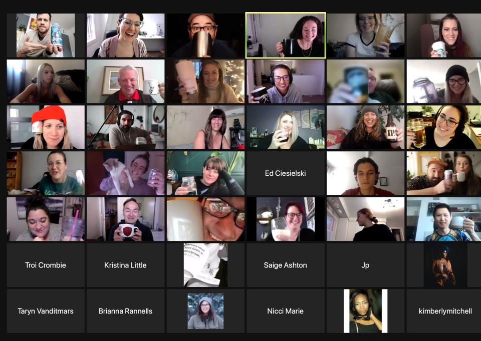 A small sampling of faces and names in attendance during a recent C+C hang