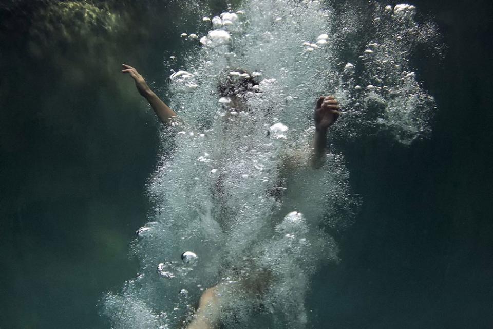 McClure made this self-portrait in a friend’s pool. She explains, “We both jumped in at the same time, and she took as many pictures as she could. I knew what I wanted, but I was honestly surprised that we got it.”