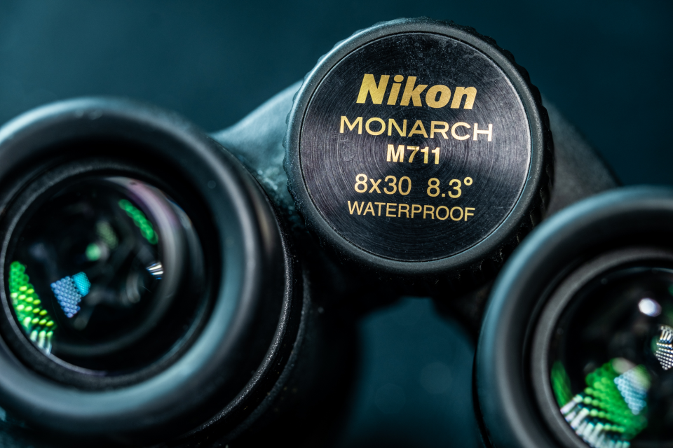 These 8x30 binoculars are some of my favorites, but the smaller 30mm objectives keep some stars from being revealed in the night sky.