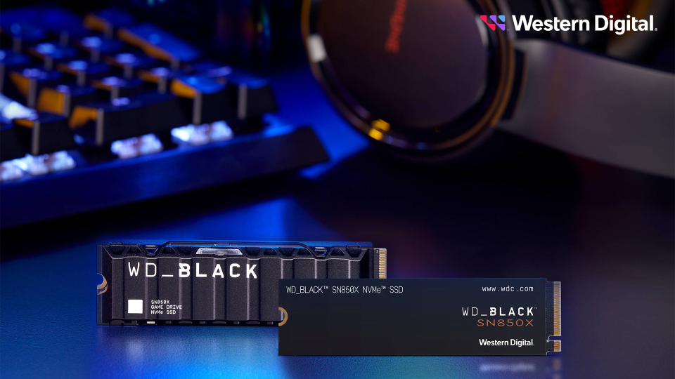 Western Digital Welcomes New Solid-State Drives to the M.2 2280 WD_Black SN850X Family