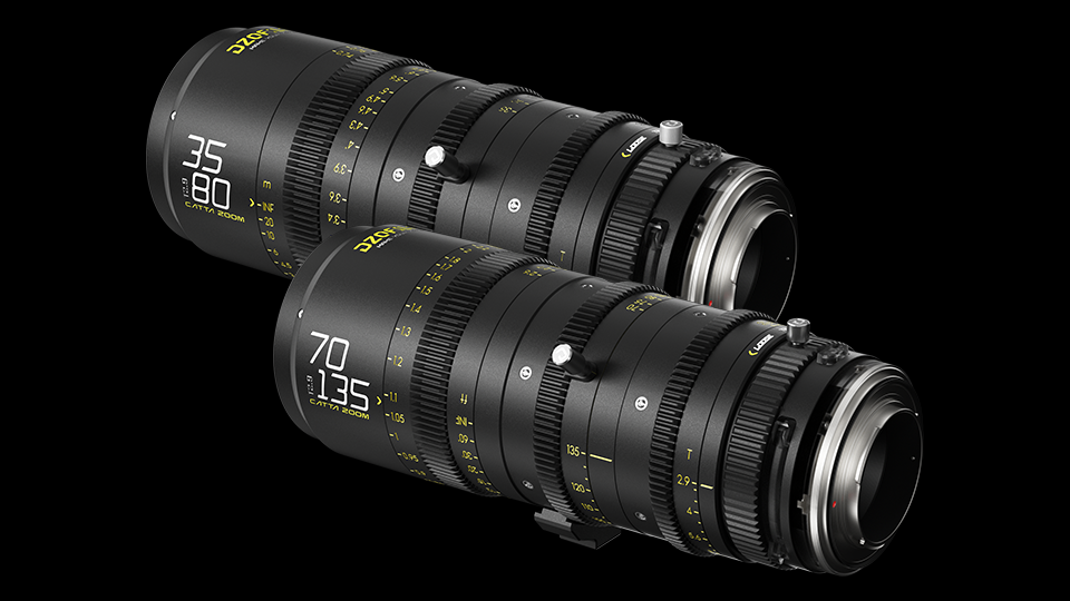 DZOFilm Catta 35-80mm & 70-135mm T2.9 E-Mount Cine Zoom 2-Lens DZOFilm Catta 35-80mm & 70-135mm T2.9 E-Mount Cine Zoom 2-Lens