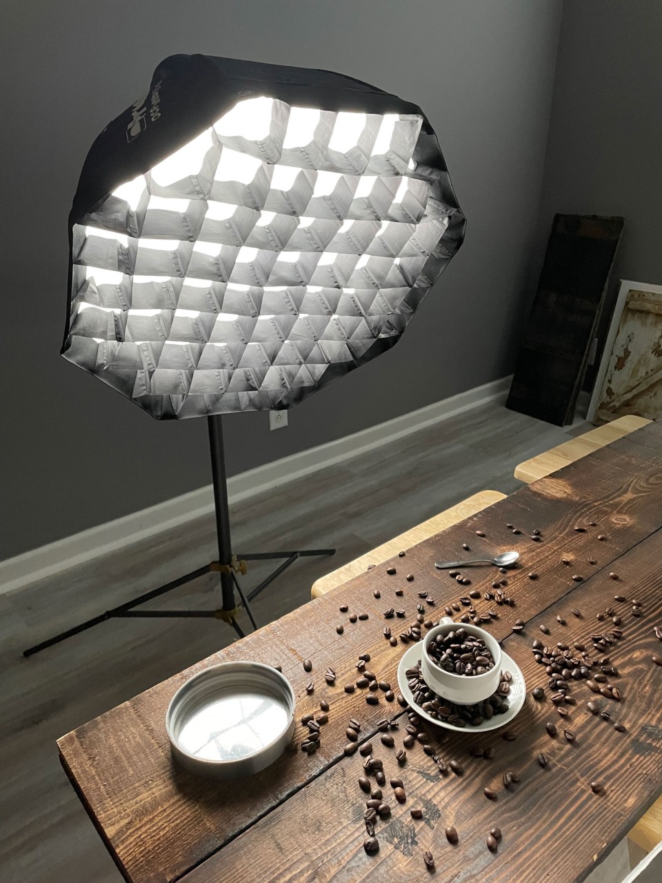 A strobe light