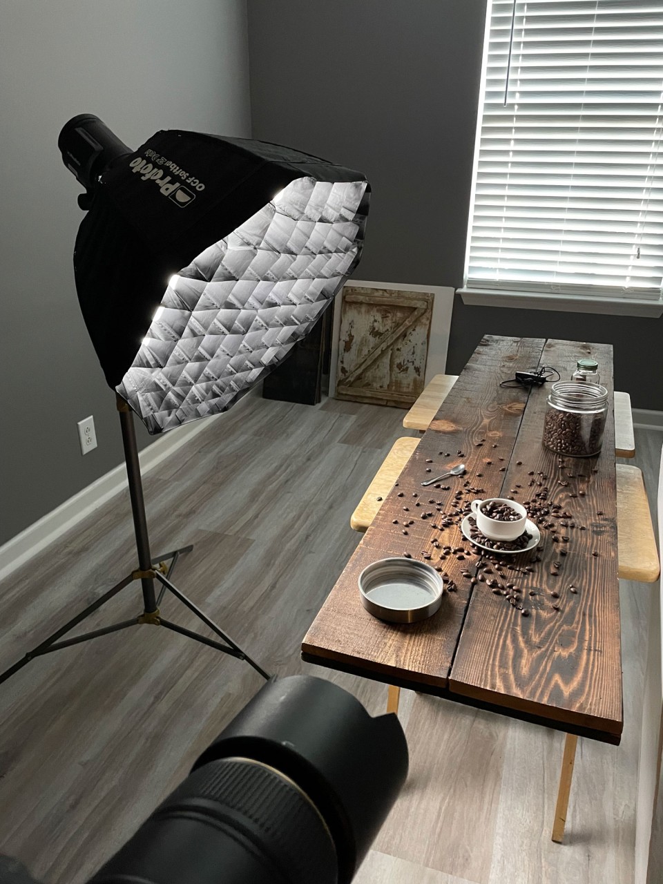 Place your main light off to the side or from slightly behind