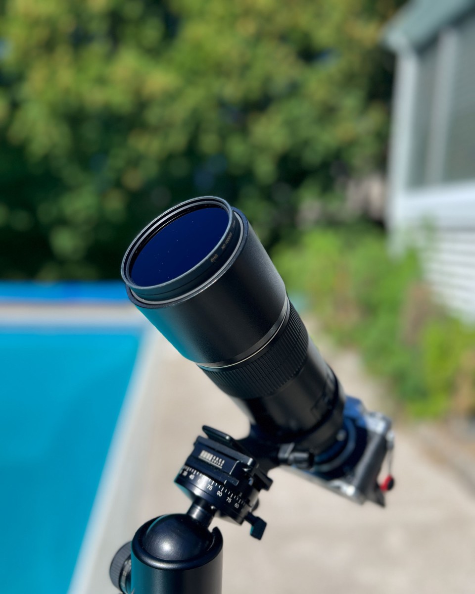 Safe solar photography is fun! Safe solar photography is fun!