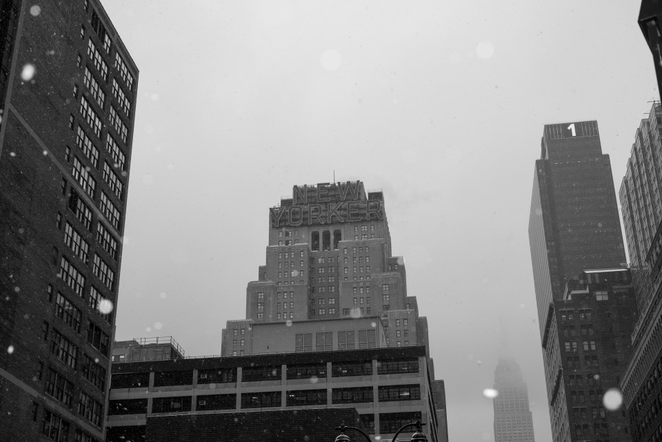 An instance where the infinity focus lock came in handy; with snow falling it meant I could spend precious dry moments solely composing. Taken with Leica M Monochrom (Typ 246).