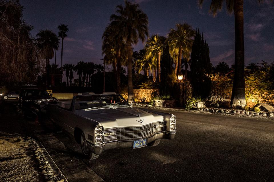 Davies first traveled west to photograph the left coast in 2016, and she has been documenting the Southern California landscape ever since, as in this 2018 photo of a Cadillac convertible from Palm Springs. Stay tuned for her forthcoming book California Dreamers, featuring portraits and stories about local residents.