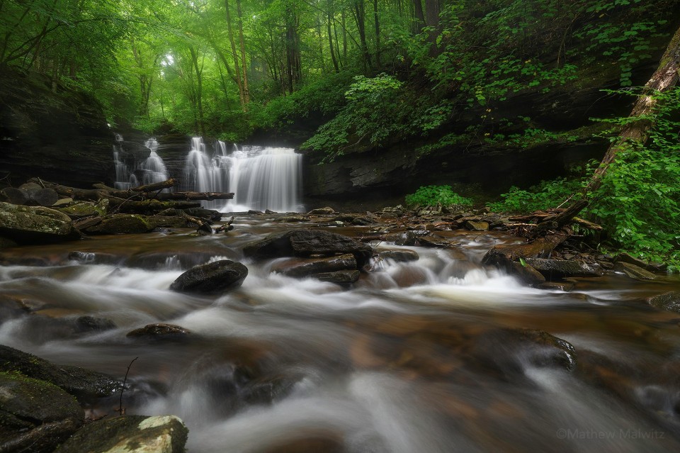 A greater depth of field from both a small aperture and a wide-angle lens are a must for landscape photography.
