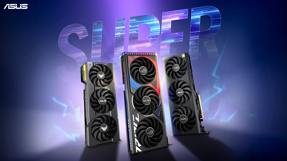 ASUS Launches GeForce RTX 40 SUPER Graphic Cards