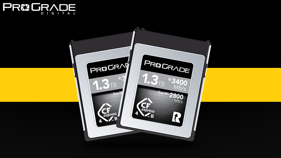 ProGrade Digital CFexpress Type B Cobalt Cards Receive Speed and Capacity Upgrades