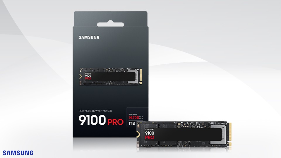 Samsung Announces 9100 PRO PCIe 5.0 NVMe SSDs