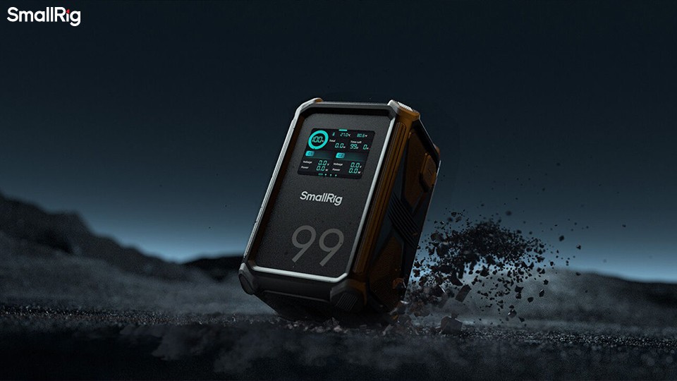 SmallRig Announces X-Touch V-Mount, RC 100C LED Light, and More