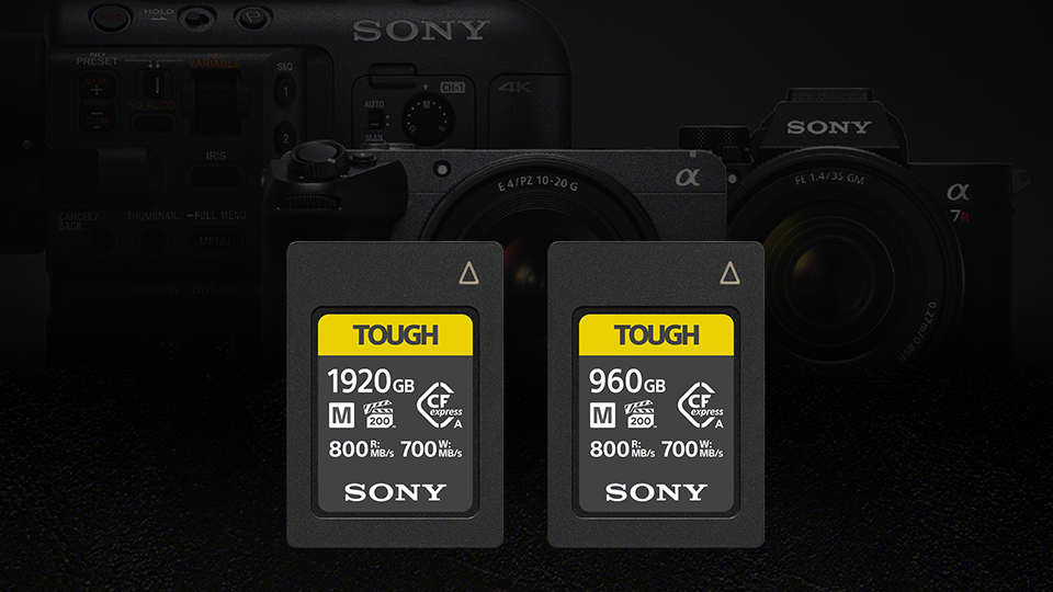 Rugged Performance and Durability: Sony CFexpress Type A TOUGH Memory Cards