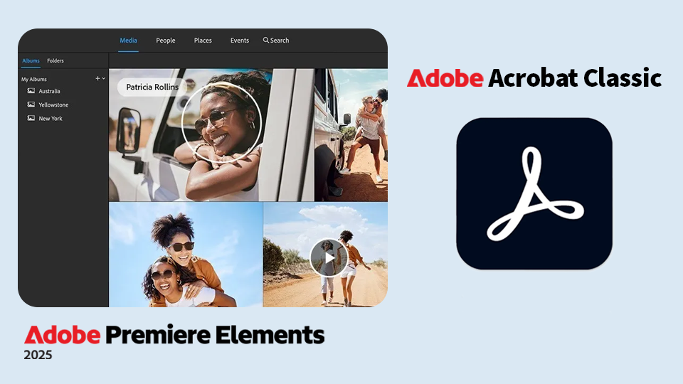 Adobe Adds AI to Premiere Elements 2025 and Updates Acrobat