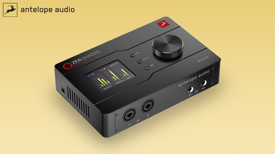 Antelope Audio Announces New 14x10 Dual-USB-C Audio Interface: The Zen Quadro