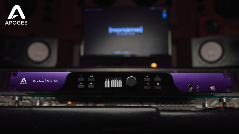 Apogee Announces New Symphony Studio Series Audio Interfaces
