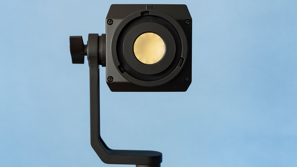 Light is sent through a diffused glass surface en route to its destination. Light is sent through a diffused glass surface en route to its destination.