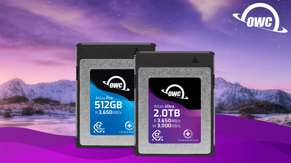 OWC Announces Atlas CFexpress 4.0 Memory Cards 