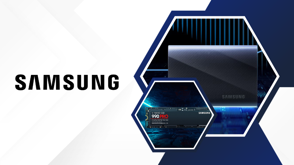 Samsung Announces T9 Portable and 4TB 990 PRO SSDs
