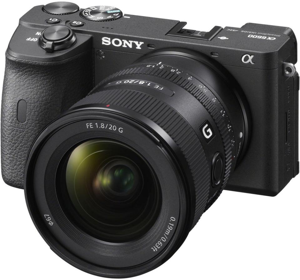 Sony FE 20mm f/1.8 G Lens on a Sony a6600