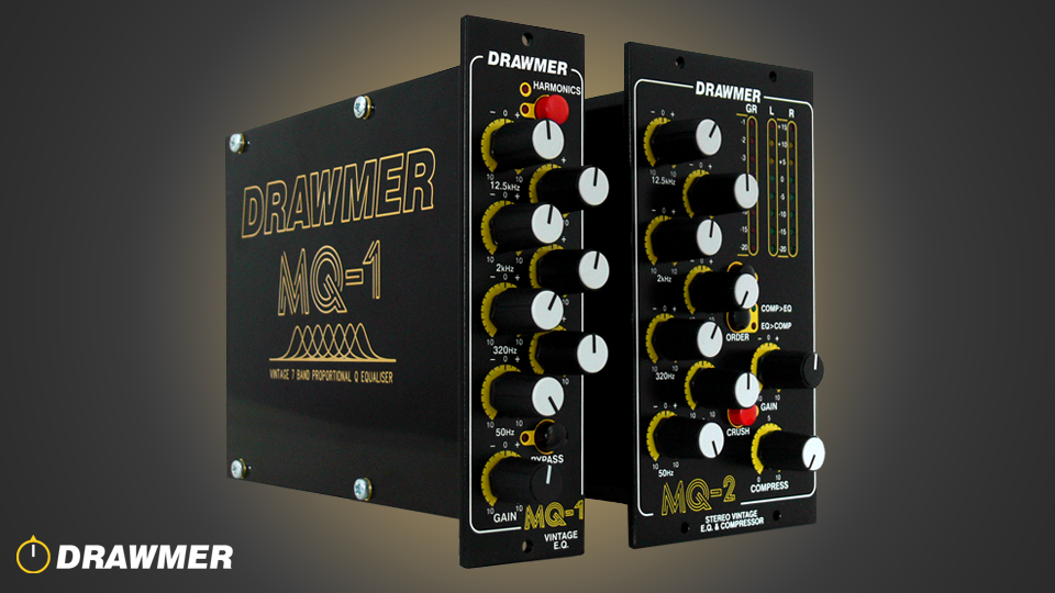 Drawmer Announces MQ-1and MQ-2 500-Series Vintage EQ Modules