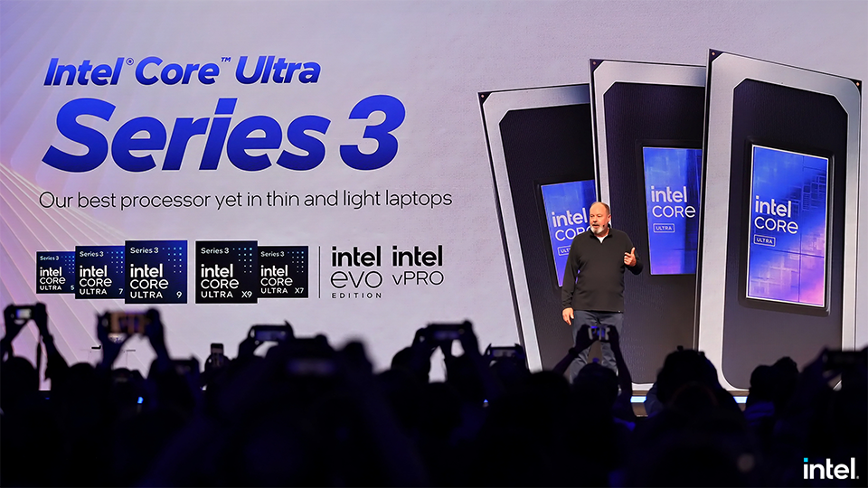 Intel Announces New Core Ultra Series 3 Processors