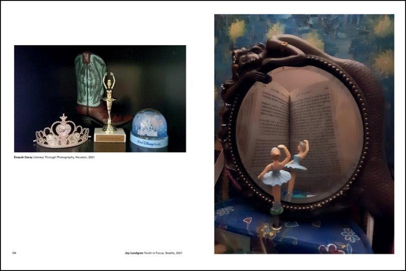 Photographs © Eveyah Garay, Literacy Through Photography, Houston, 2021 and Jay Lundgren, Youth in Focus, Seattle, 2021
