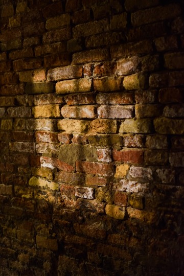 Brick window, A real photograph, processed in Lightroom with minimal adjustments. 