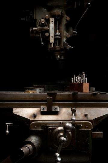 Bridgeport Vertical Milling Machine, 2009 © Joseph Holmes