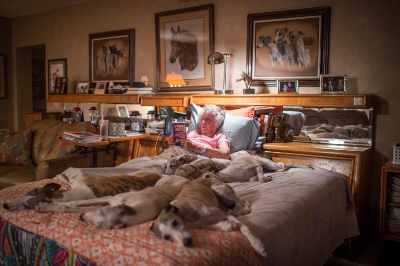 From the “Part of the Pack” series. Photograph © Nancy Borowick, 2016