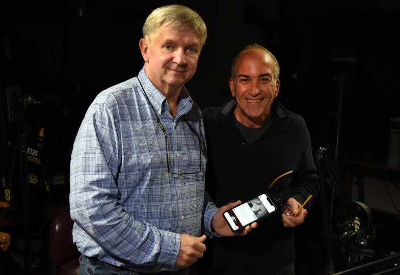 Nick Didlick and Allan Weitz © John Harris