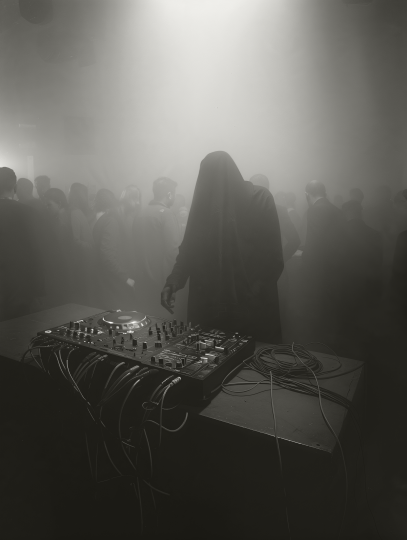 Purgatory Rave, Part 2, AI generated image