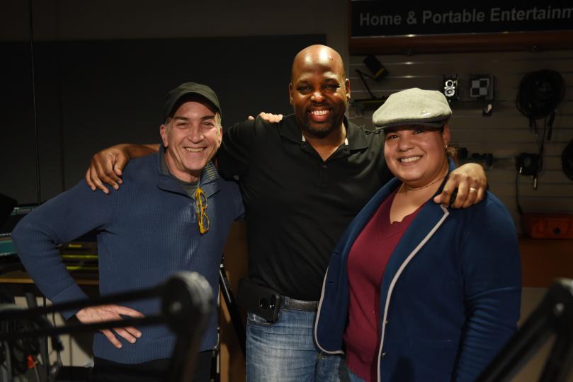 Allan Weitz, Michael Young, and Rhynna Santos © John Harris