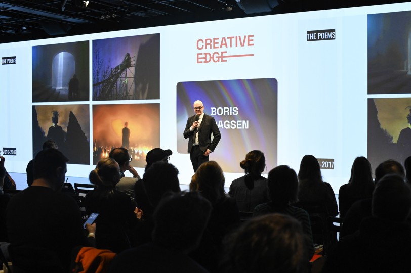 Boris Eldagsen lecturing, © Rabara Photo