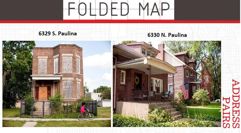 From “Folded Map Project” © Tonika L. Johnson