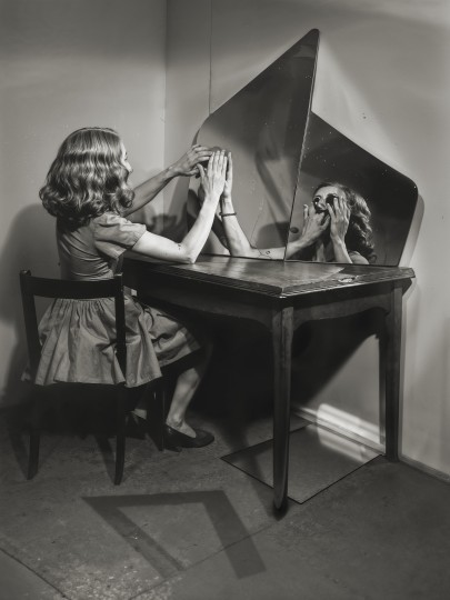 Mirror series, Labyrinth, AI generated image, 2024