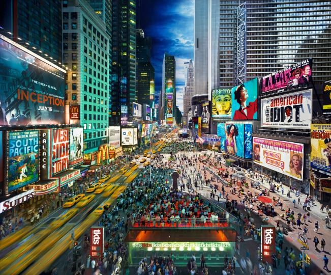 Times Square, New York © Stephen Wilkes