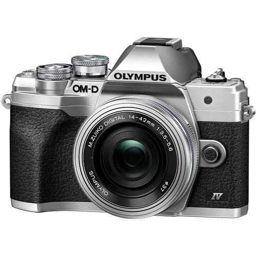 Olympus OM-D E-M10 Mark IV Mirrorless Digital Camera with 14-42mm Lens