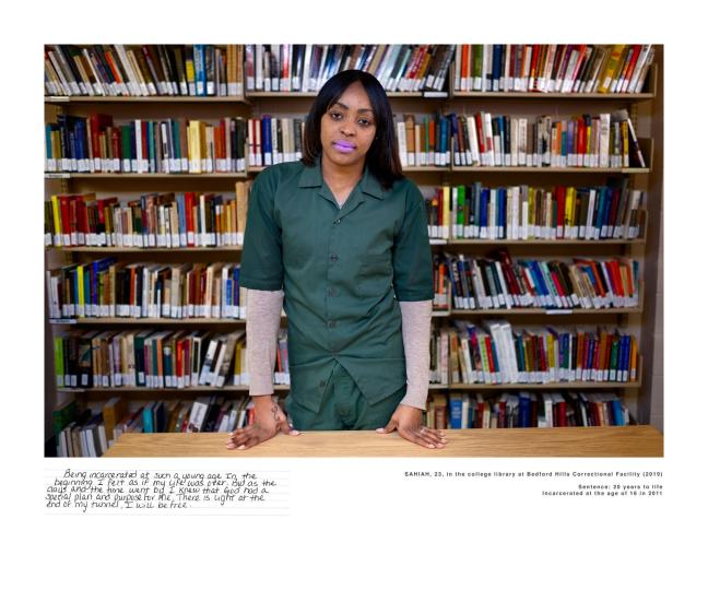 Sahiah, from “Looking Inside,” 2019 © Sara Bennett