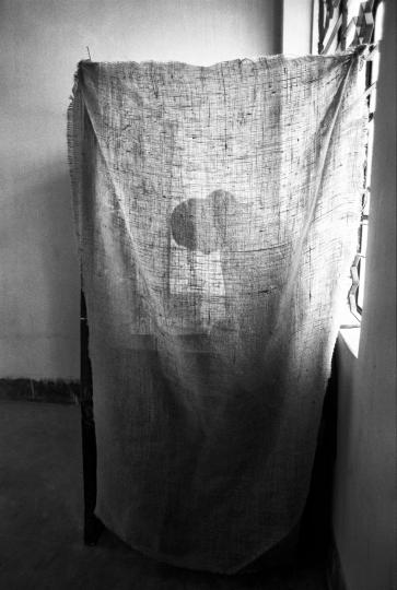 Woman in Ballot Booth; Lamatia, Dhaka, Bangladesh, 1991 © Shahidul Alam, courtesy Drik/Majority World