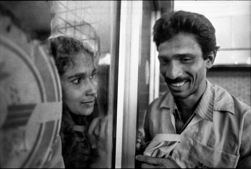 Airport Goodbye; Dhaka Airport, Bangladesh, 1996 © Shahidul Alam, courtesy Drik/Majority World