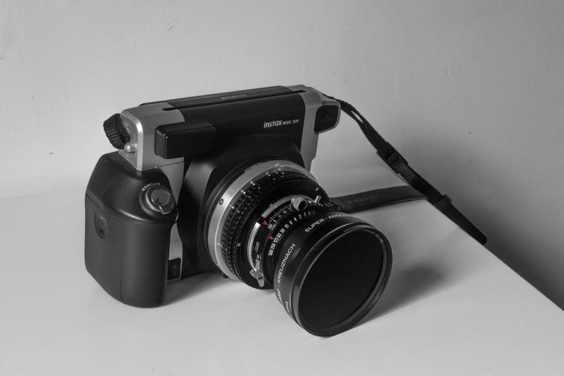 “Franken-Instax” camera © Nate Hassler