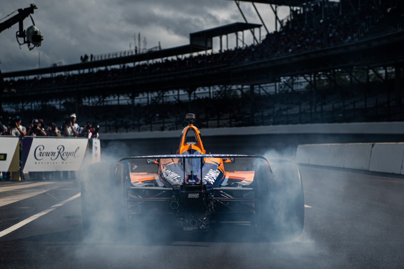 Fernando Alonso’s doomed qualifying run for the Indy 500 with an epic burnout and the dramatic lighting conditions made it a very storytelling photo. Nikon D5, ISO 100, 70 mm f/3.2 lens at 1/3200, Exposure compensation: -0.3.