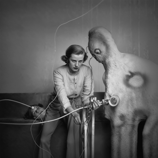 Pseudomnesia IV, Still Searching for the Best Version, AI generated image