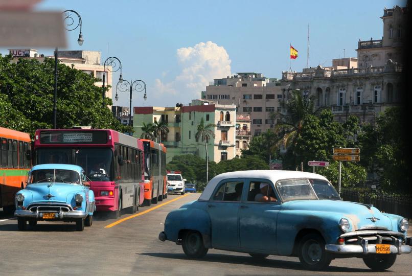 Rush Hour in Havana, Photograph © Shari Belafonte