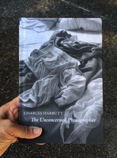 Cover of "The Unconcerned Photographer," published by Minor Matters